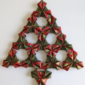 origami xmas tree