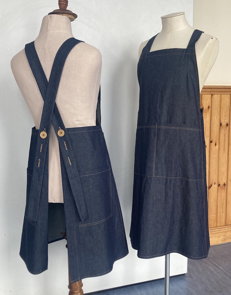 Zero Waste Cross Back Apron