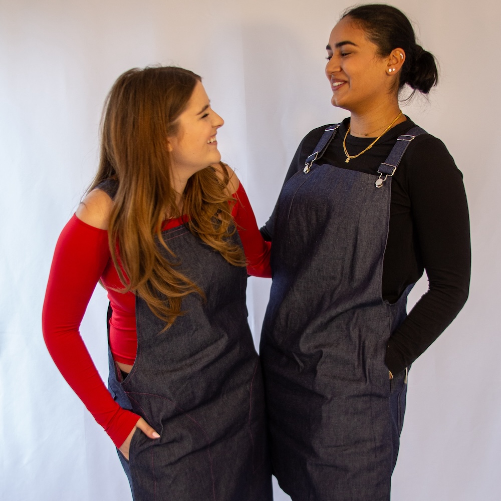 Zero Waste Pinafore Dress